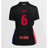 Barcelona Paez Gavi #6 Vonkajší Ženy futbalový dres 2024-25 Krátky Rukáv